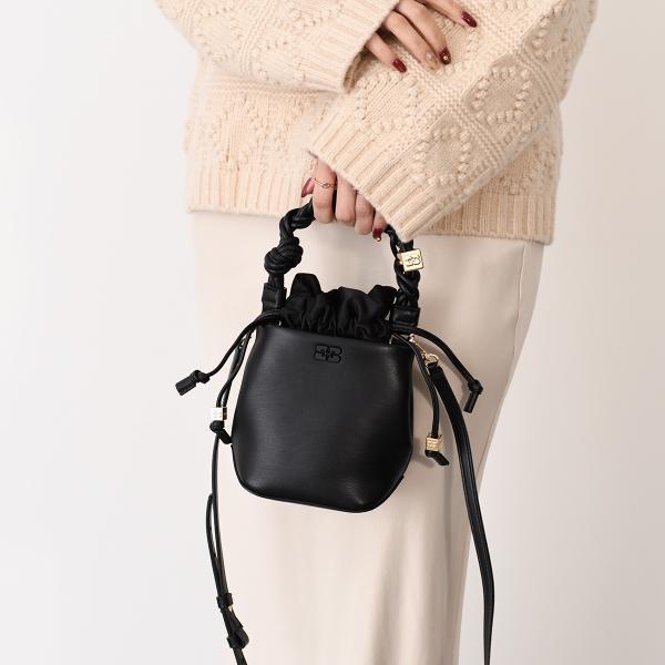 GANNI（ガニー） ハンドバッグ MINI BOU BUCKET BAG A6800 レディース
