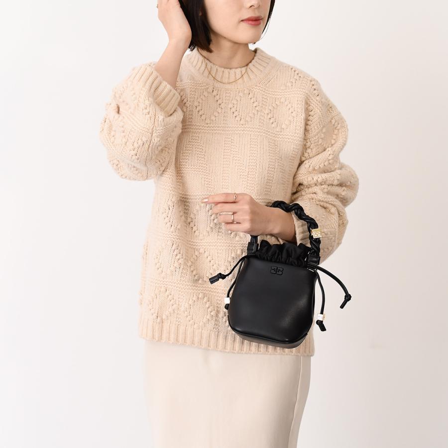 GANNI（ガニー） ハンドバッグ MINI BOU BUCKET BAG A6800 レディース