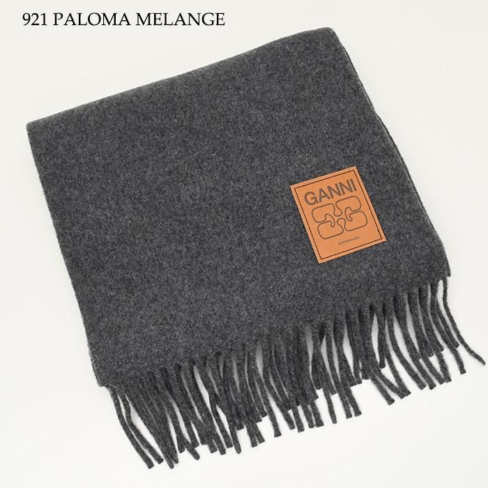 GANNI（ガニー） マフラー ストール ウールスカーフ A6931 A6932