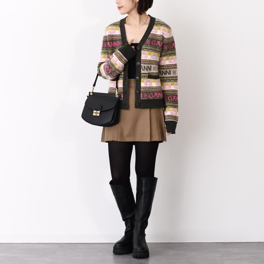 GANNI（ガニー） ニット カーディガン トップス ウールミックス