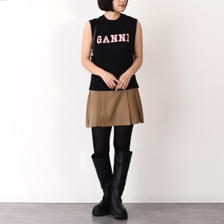 GANNI（ガニー） トップス ベスト ニットベスト COTTON ROPE VEST