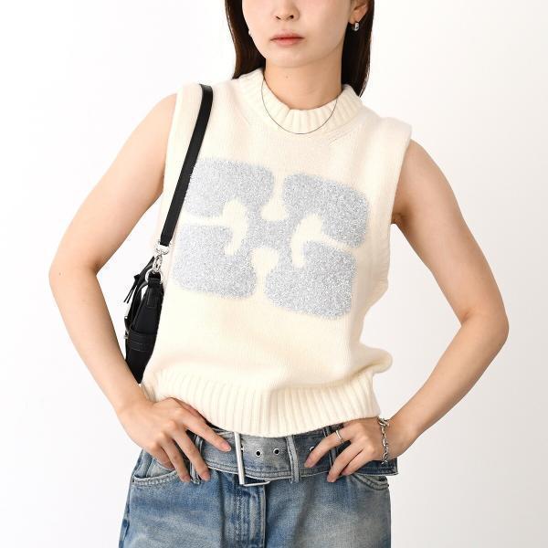 GANNI（ガニー） 【ポイント5倍】GANNI ニットベスト トップス ベスト