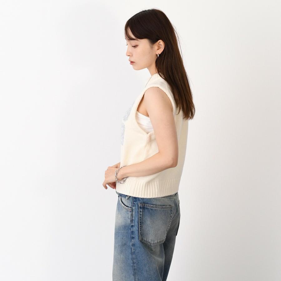 GANNI（ガニー） 【ポイント5倍】GANNI ニットベスト トップス ベスト