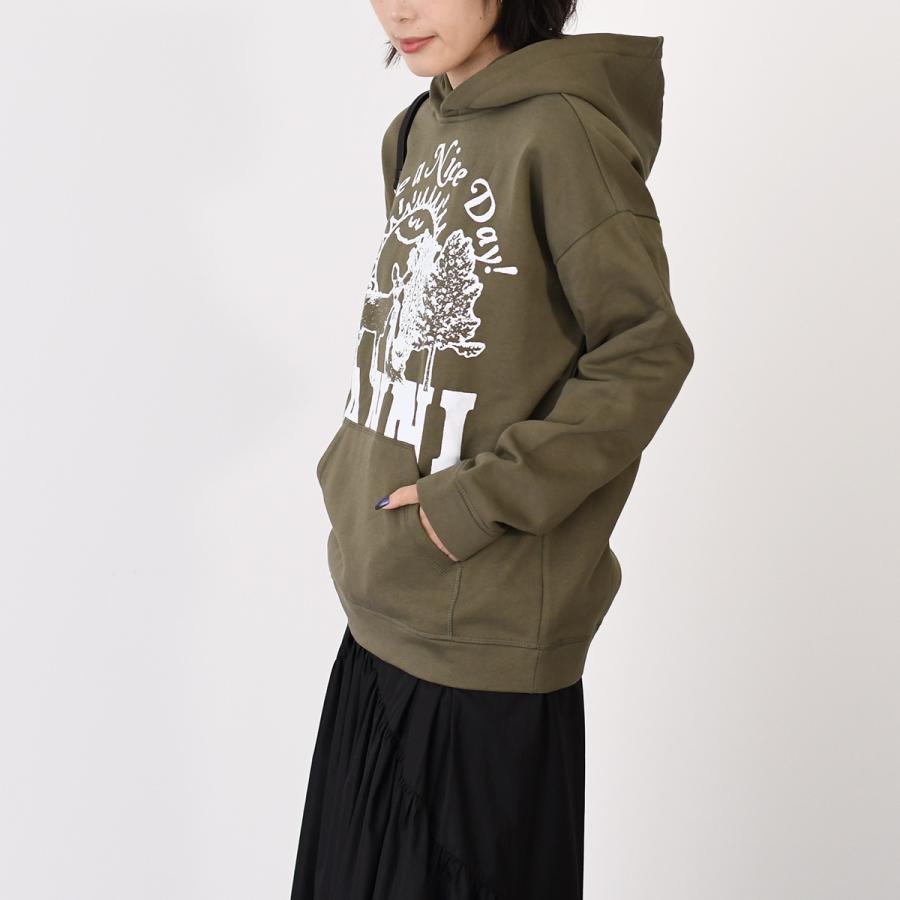 GANNI（ガニー） トップス フーディー パーカー ISOLI T3652