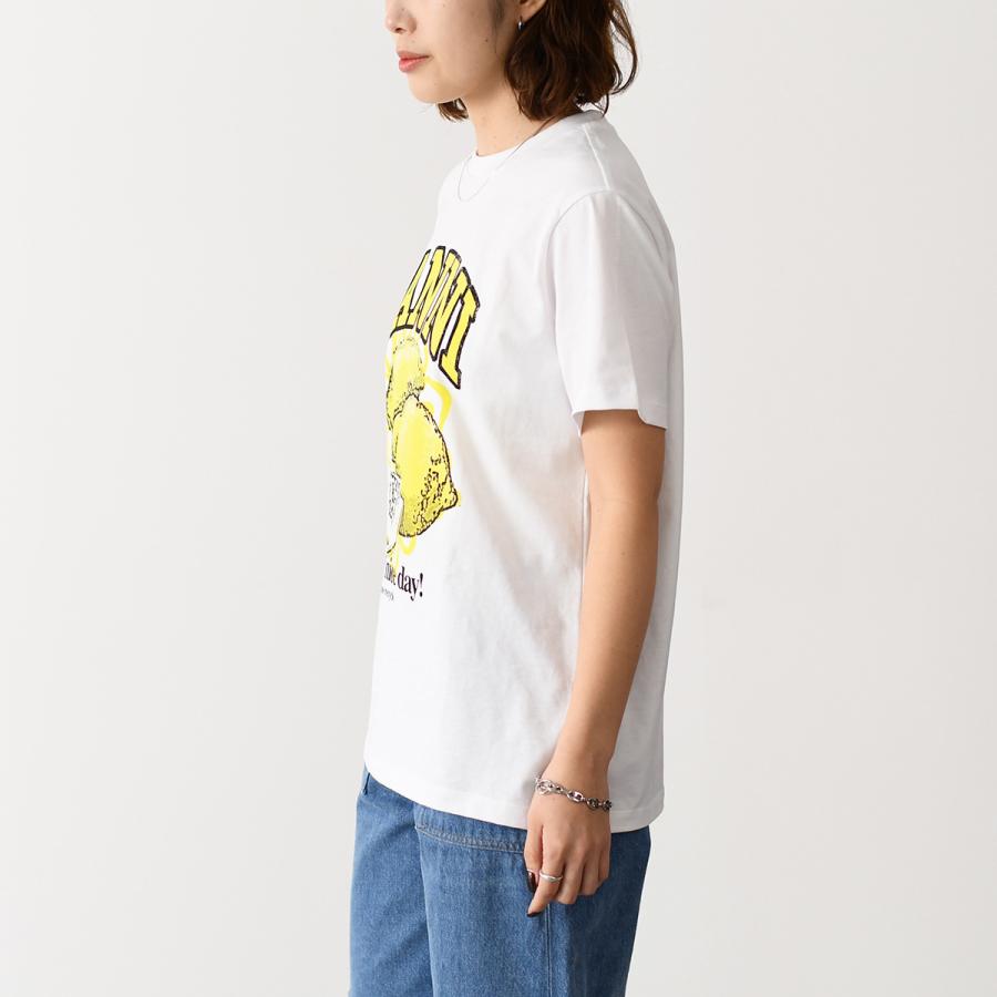 GANNI ガニー トップス ベーシック ジャージー リラックス T GANNI ガニー トップス ベーシック ジャージー リラックス T