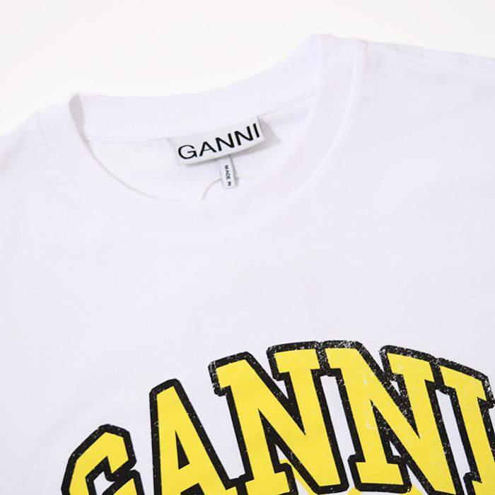 GANNI ガニー トップス ベーシック ジャージー リラックス T GANNI ガニー トップス ベーシック ジャージー リラックス T