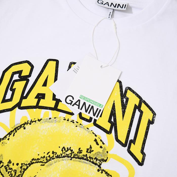 GANNI ガニー　Tシャツ　トップス GANNI（ガニー） トップス ベーシック ジャージー リラックス T シャツ