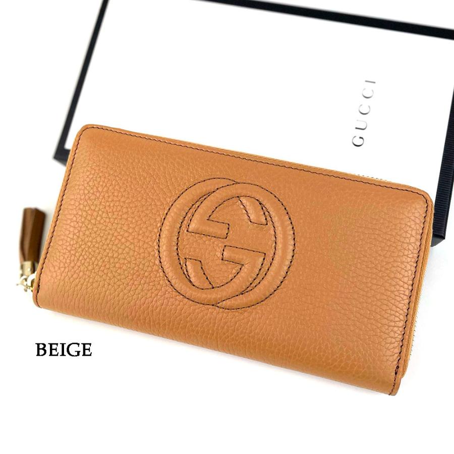 GUCCI グッチ SOHO 長財布 ラウンドジップ 財布 ジップアラウンド GUCCI グッチ SOHO 長財布 ラウンドジップ 財布 ジップアラウンド