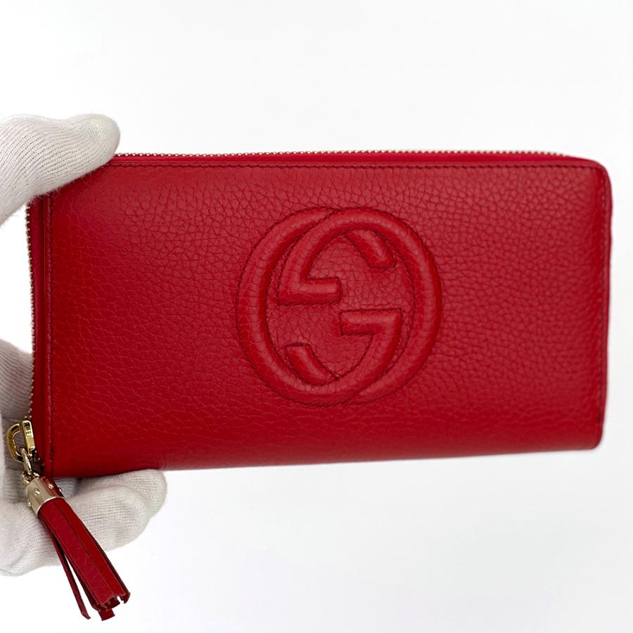 GUCCI グッチ SOHO 長財布 ラウンドジップ 財布 ジップアラウンド GUCCI グッチ SOHO 長財布 ラウンドジップ 財布 ジップアラウンド