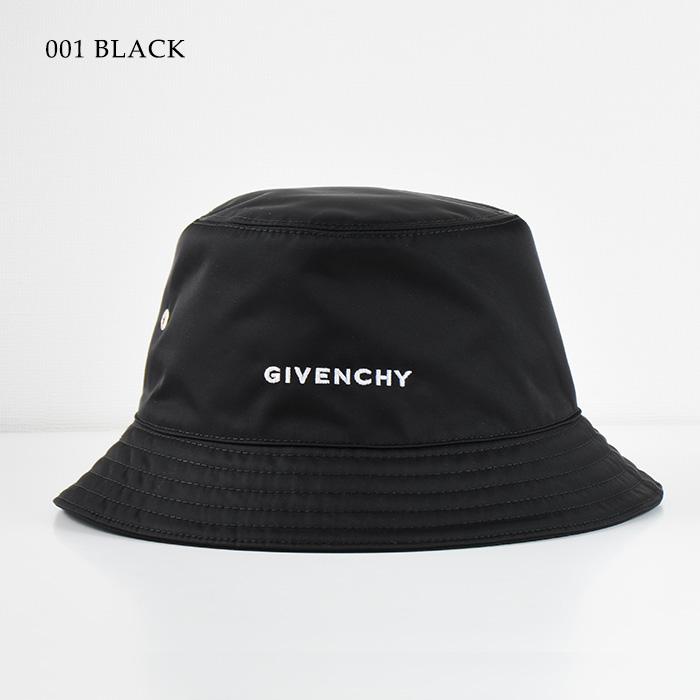GIVENCHY ジバンシィ 帽子 ナイロン ロゴバケットハット