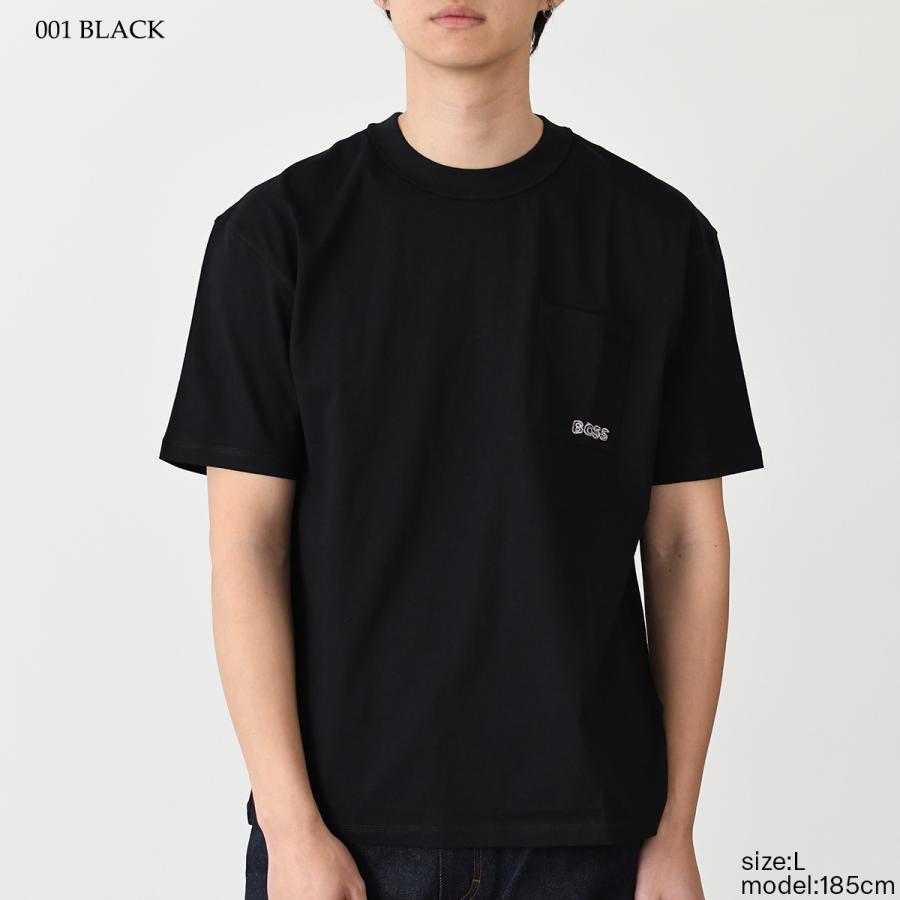 HUGO BOSS★半袖 バックプリント BOSS ロゴ トップス Tシャツ HUGO BOSS ヒューゴボス Tシャツ トップス リラックスフィット