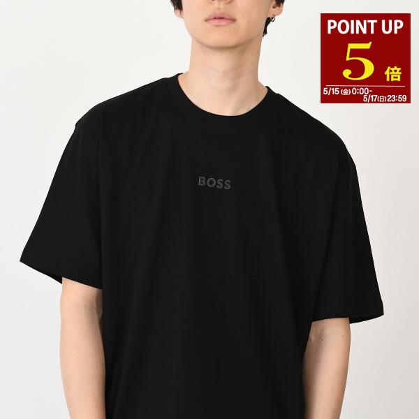 HUGO BOSS ヒューゴボス Tシャツ・カットソー XS 黒 【古着】【中古】【送料無料】 HUGO BOSS（ヒューゴ・ボス） Tシャツ メンズ 半袖 ブラック クルー