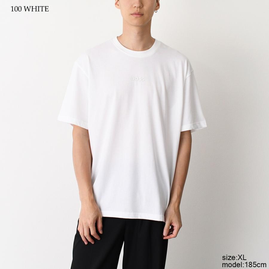 HUGO BOSS（ヒューゴ・ボス） Tシャツ メンズ 半袖 ホワイト クルー