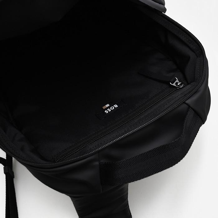 HUGO BOSSブラック ロゴリュック ヒューゴボス バッグ HUGO BOSS リュックサック メンズ リュック