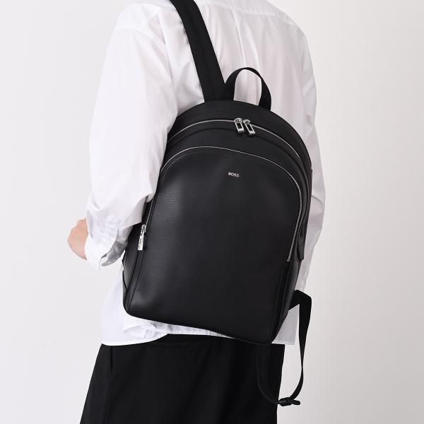 HUGO ビジネスバッグ 黒 レザー HUGO BOSS（ヒューゴ・ボス） バッグ ハンドバッグ ビジネスバッグ