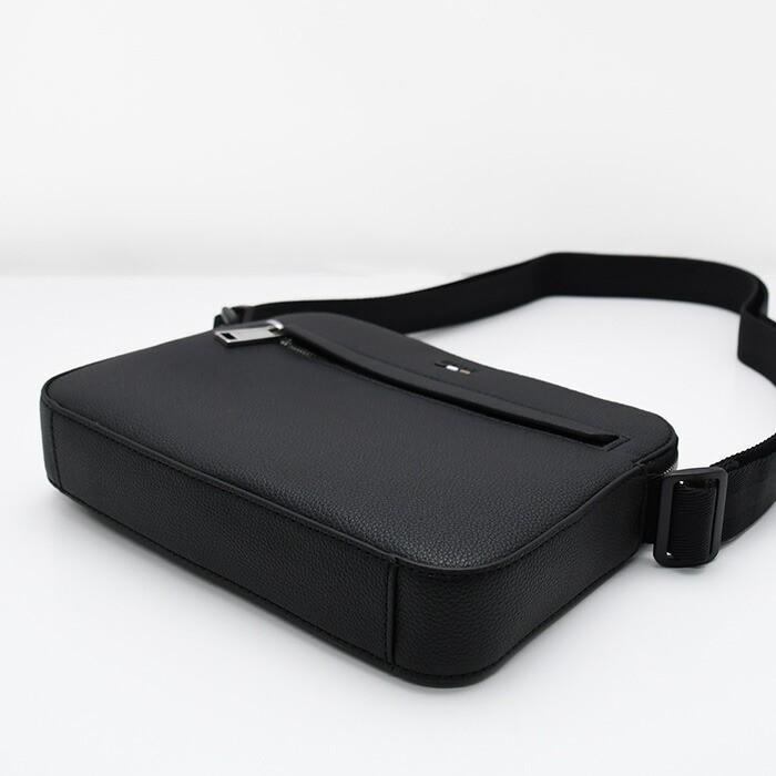 BOSS ブラック ショルダーバッグ HUGO BOSS（ヒューゴ・ボス） ショルダーバッグ RAY ダブル クロス