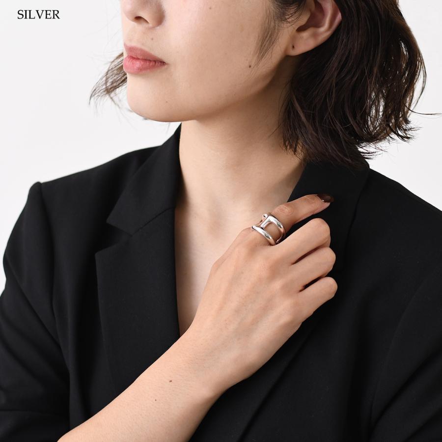 HERMES エルメス 指輪 Osmose ring GM オスモズ リング H102536B