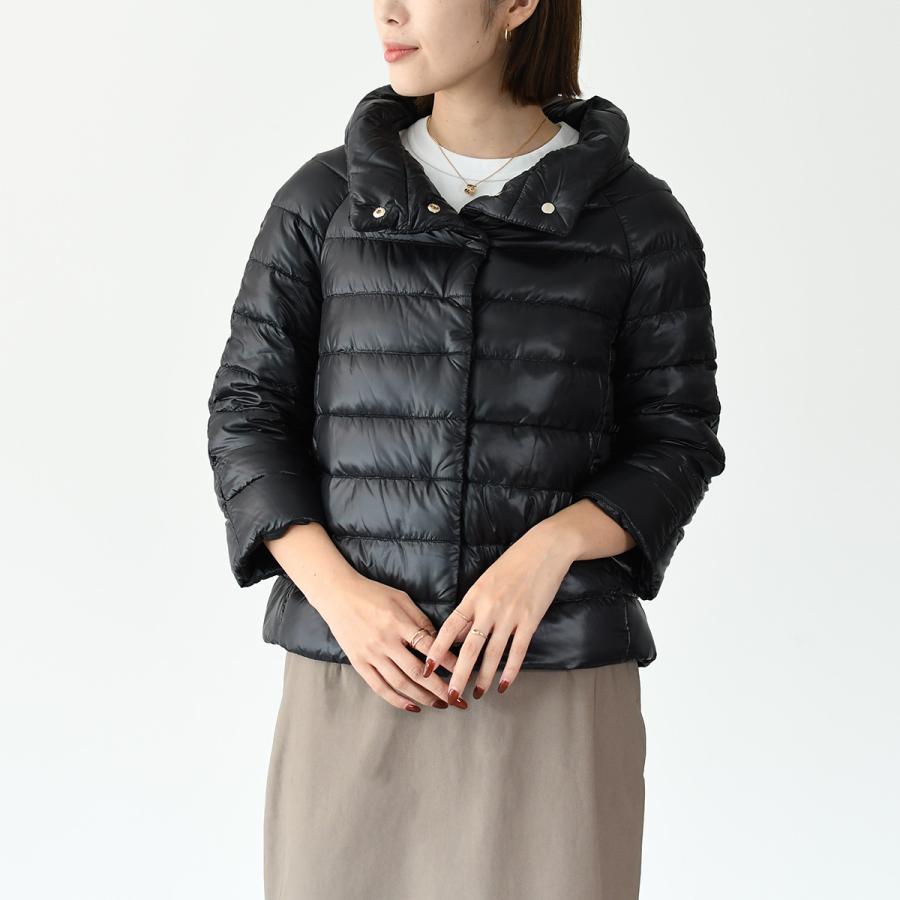 【美品】ヘルノ　ダウンジャケット　SOFIA　ソフィア　7分袖　ショート丈　軽量 Amazon | HERNO ヘルノ SOFIA 超軽量ショート丈 七分袖 ダウン