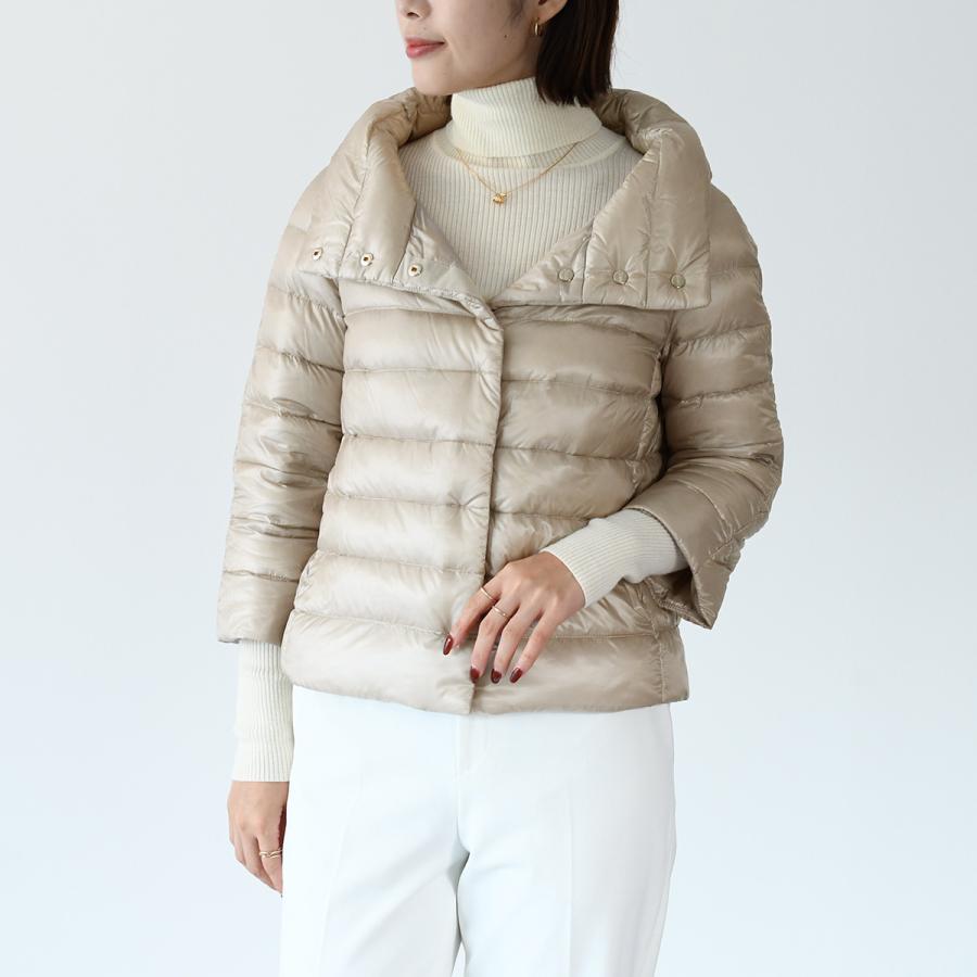 HERNO woolベージュ 半袖 ダウンジャケット 楽天市場】HERNO ヘルノ ダウンジャケット コート ブルゾン