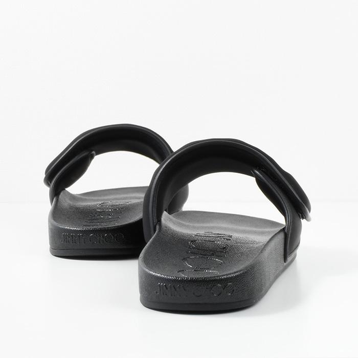 JIMMY CHOO（ジミーチュウ） サンダル 靴 フィッツ / M パフロゴ