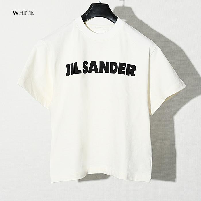 JILSANDER ジルサンダー オーバーサイズ ロゴ コットン Tシャツ ロゴT レディース WHITE ホワイト J02GC0001 J45148  プレゼント オススメ｜selectshopfelice｜09