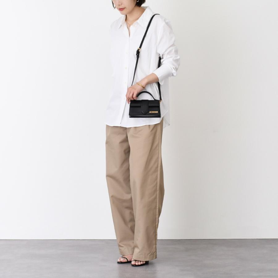 JACQUEMUS / ジャックムス | 2way Le Bambino スクエア ショルダーバッグ | ホワイト/ゴールド | レディース JACQUEMUS（ジャックムス） バッグ ショルダーバッグ LE BAMBINO
