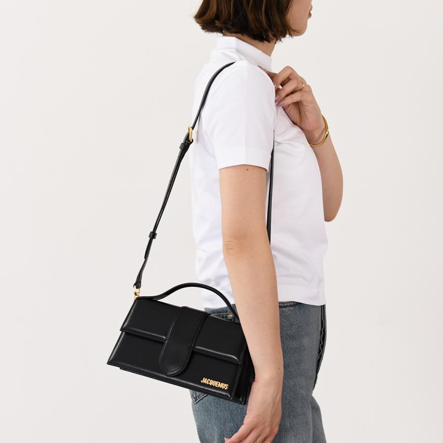 JACQUEMUS】ストラップ付き Bambino ラージ ハンドバッグ