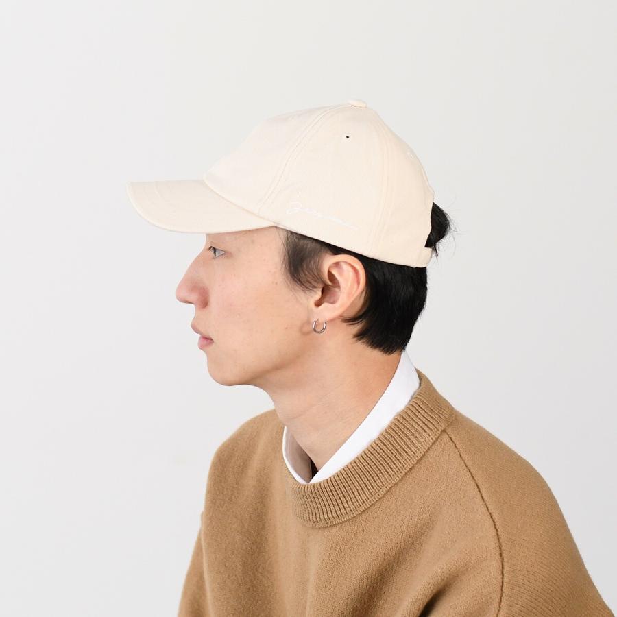 JACQUEMUS キャップ サイズ60 Jacquemus La Casquette Embroidered Logo Wool Blend Baseball Cap