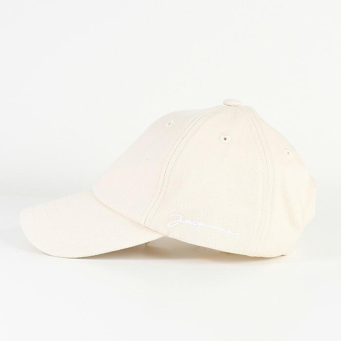 JACQUEMUS ホワイト フリンジキャップ JACQUEMUS（ジャックムス） 【10％OFF】JACQUEMUS 帽子 キャップ