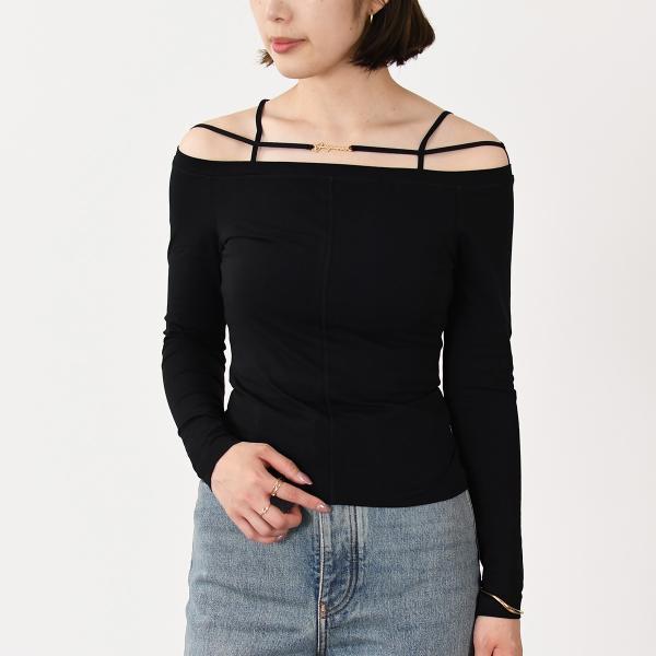 jacquemus ジャックムス La Mailleビキニトップ　半袖ニット jacquemus ジャックムス La Mailleビキニトップ半袖ニット