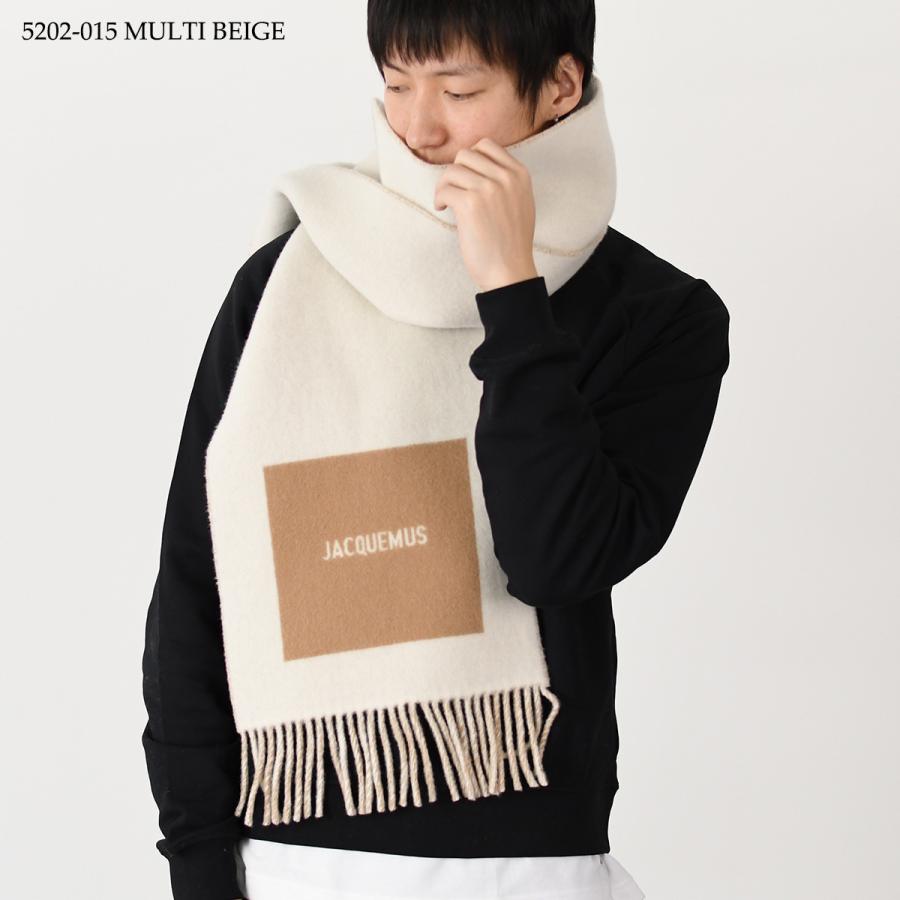 JACQUEMUS（ジャックムス） マフラー L'ECHARPE ROND CARRE ウール