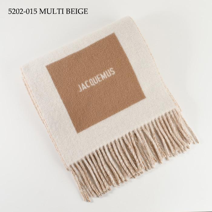 JACQUEMUS（ジャックムス） マフラー L'ECHARPE ROND CARRE ウール