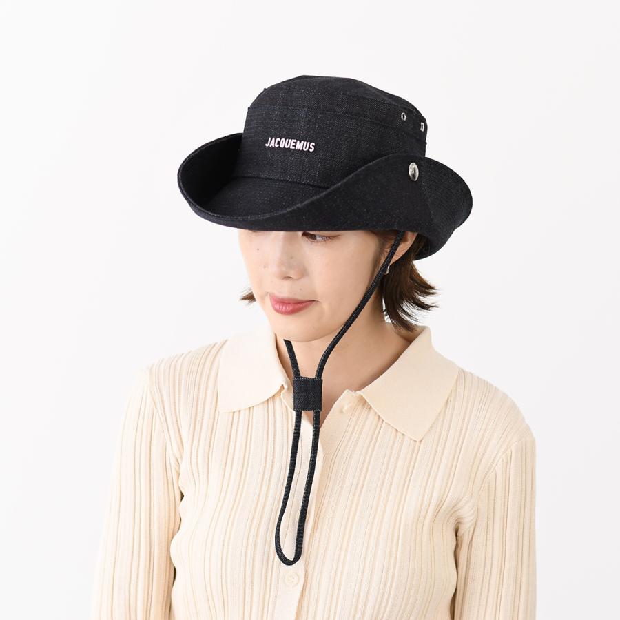 JACQUEMUS ジャックムス 帽子 LE BOB DE-NIMES バケットハット