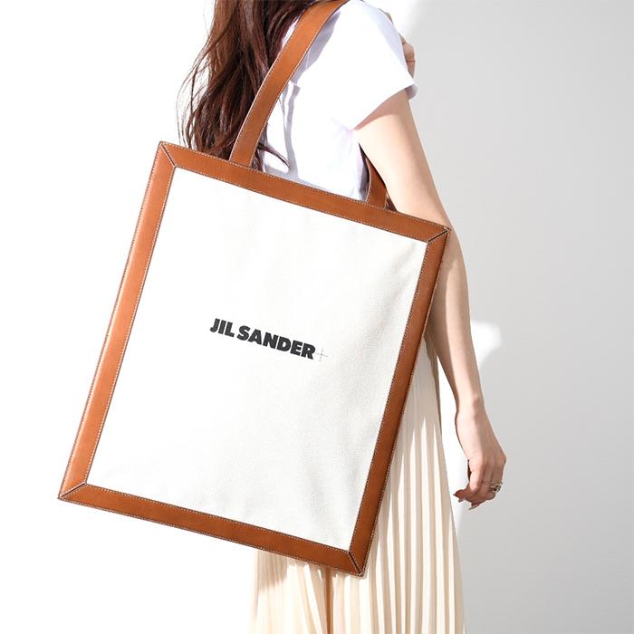 安価 ワタナベ JIL SANDER ジルサンダーキャンバス トートバッグ