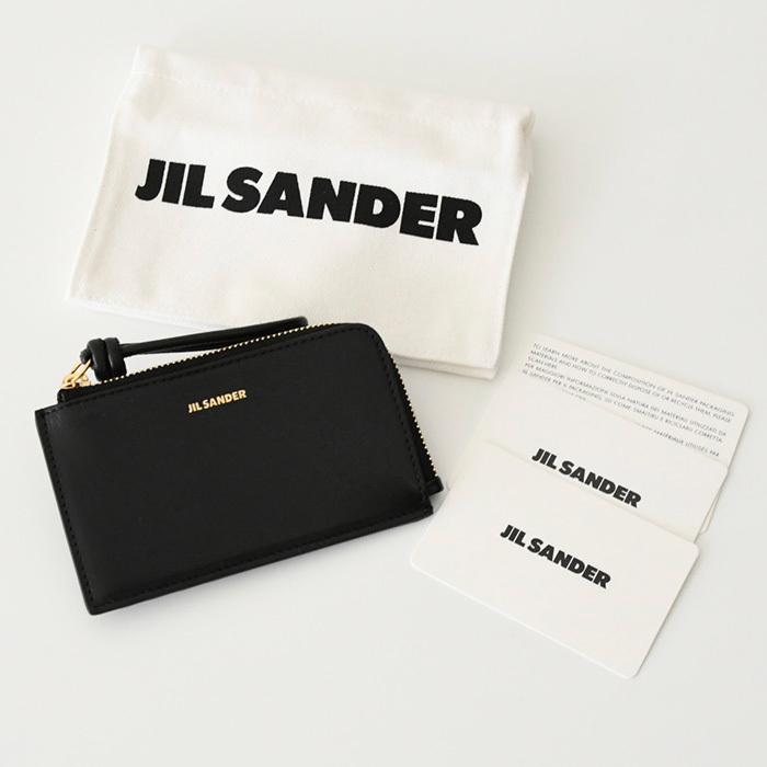 Jil Sander ロゴ Envelopeレザー ストラップ付き カードホルダー JIL SANDER JILSANDER ジルサンダー コインケース カード