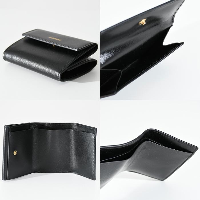 【国内即発】JILSANDER ロゴ入りミニ財布 JIL SANDER ジルサンダー 二つ折り財布 J25UI0002 P5995 メンズ