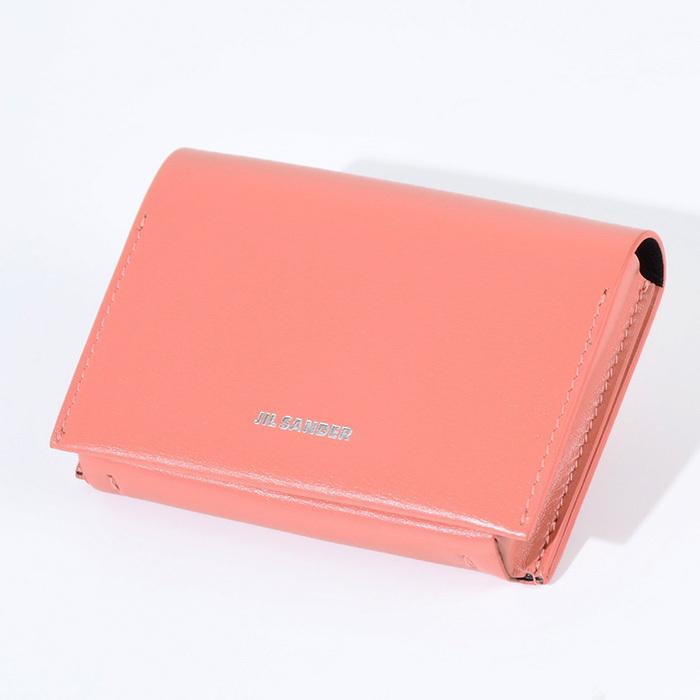 JILSANDER ジルサンダー カードケース 折りたたみ カードホルダー J07UI0010P4840 レディース 名刺入れ ピンク イエロー  ブルー ロゴ レザー 人気 : js-j07ui0010p4840 : セレクトショップ FELICE Yahoo!店 - 通販 -