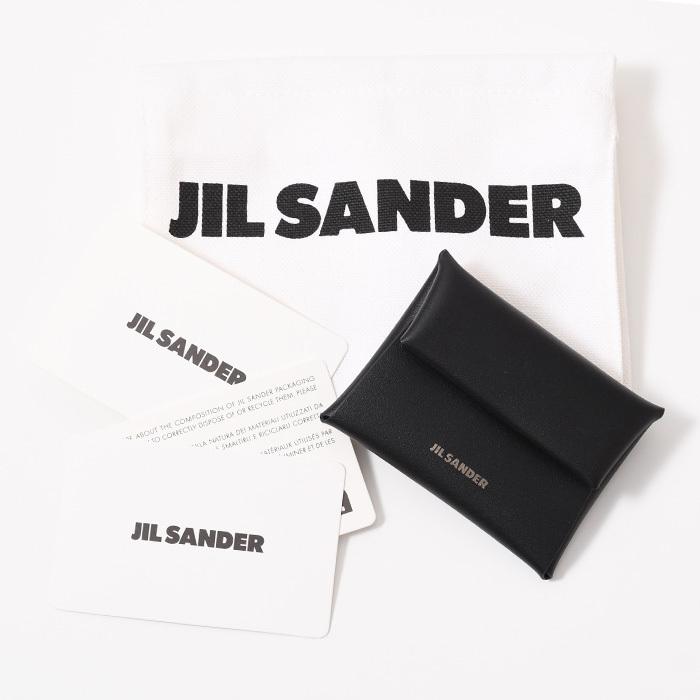 JIL SANDER ブラックレザーコインケース ジルサンダー Jil Sander J07UI0003 P4841 コインケース