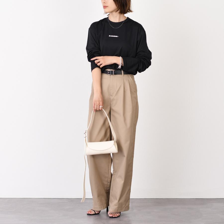 JIL SANDER オフホワイト　カンローノ　ミニ SALE《ジルサンダー》カンノーロ ミニ ショルダーバッグ (Jil