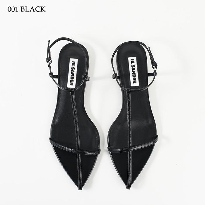 JIL SANDER（ジルサンダー） サンダル フラットサンダル レザー ポイン