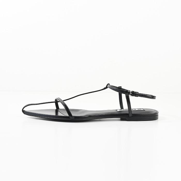 JIL SANDER（ジルサンダー） サンダル フラットサンダル レザー ポイン