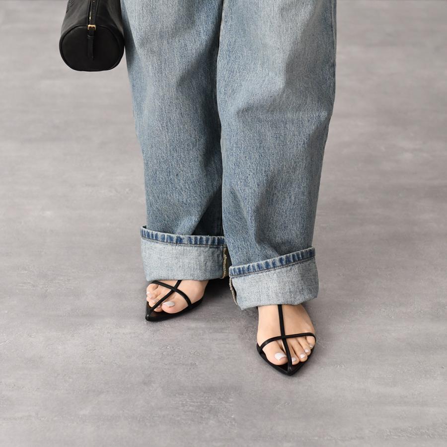 JIL SANDER（ジルサンダー） サンダル フラットサンダル レザー ポイン