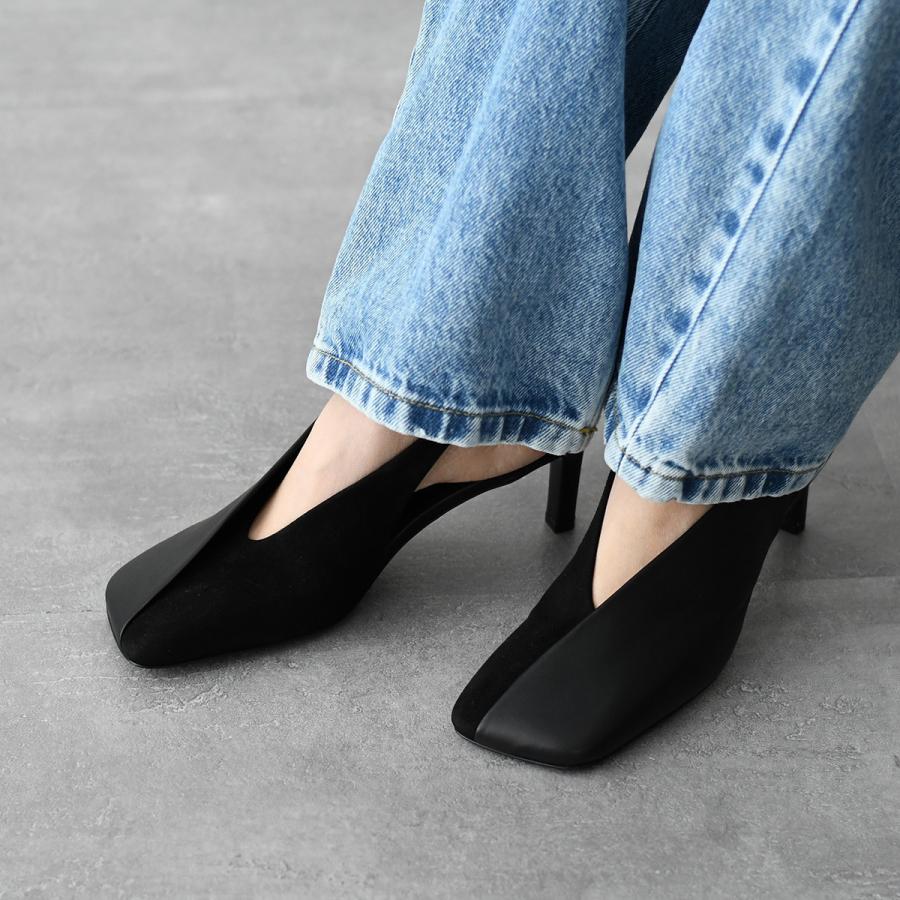 JIL SANDER JILSANDER ジルサンダー パンプス スクエアトゥ