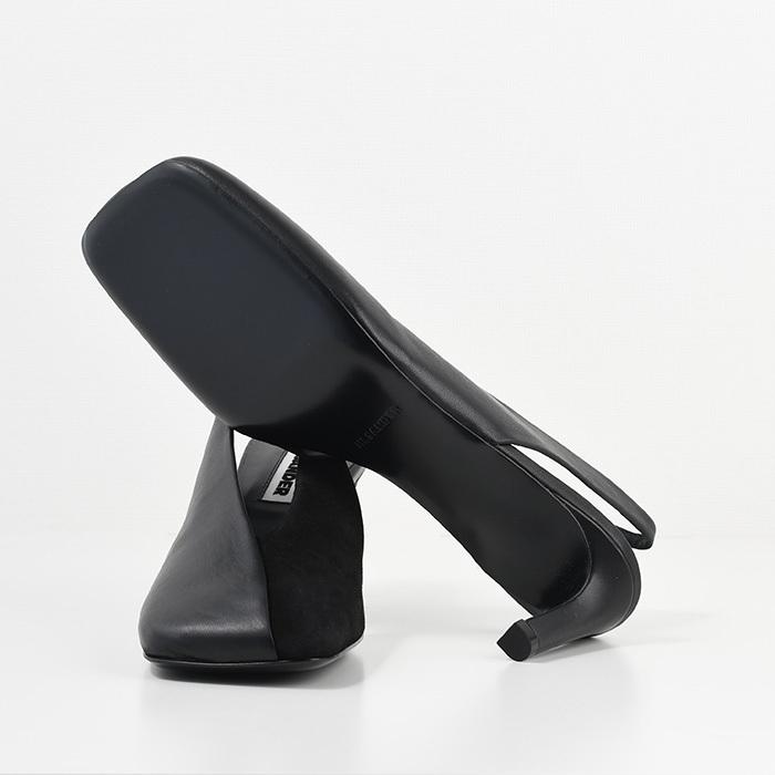【大幅お値引き】JIL SANDER 黒 パンプス 38 JIL SANDER JILSANDER ジルサンダー パンプス スクエアトゥ