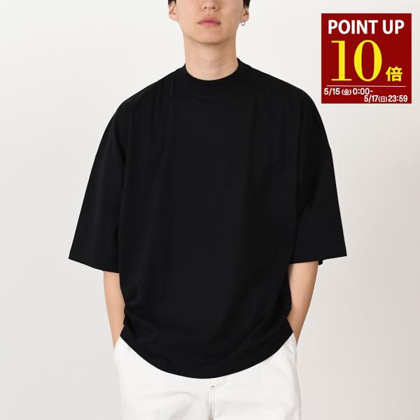 美品 ジルサンダー JIL SANDER Tシャツ コットン オーバーサイズ カットソー モックネック メンズ トップス S ブラック 楽天市場】【最大12000円クーポン】JILSANDER ジルサンダー トップス