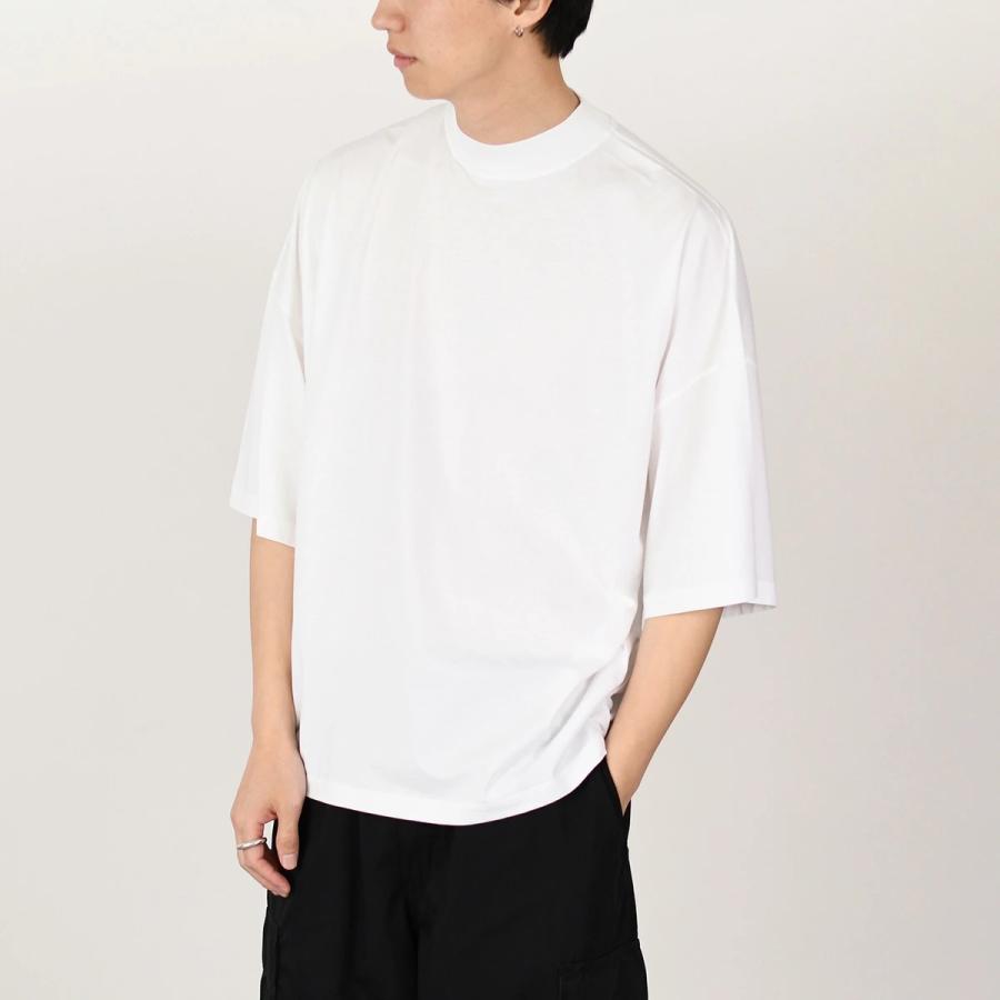 美品 JIL SANDER ジルサンダー モックネック オーバーサイズ Tシャツ JIL SANDER（ジルサンダー） Tシャツ トップス モックネック J21GC0005