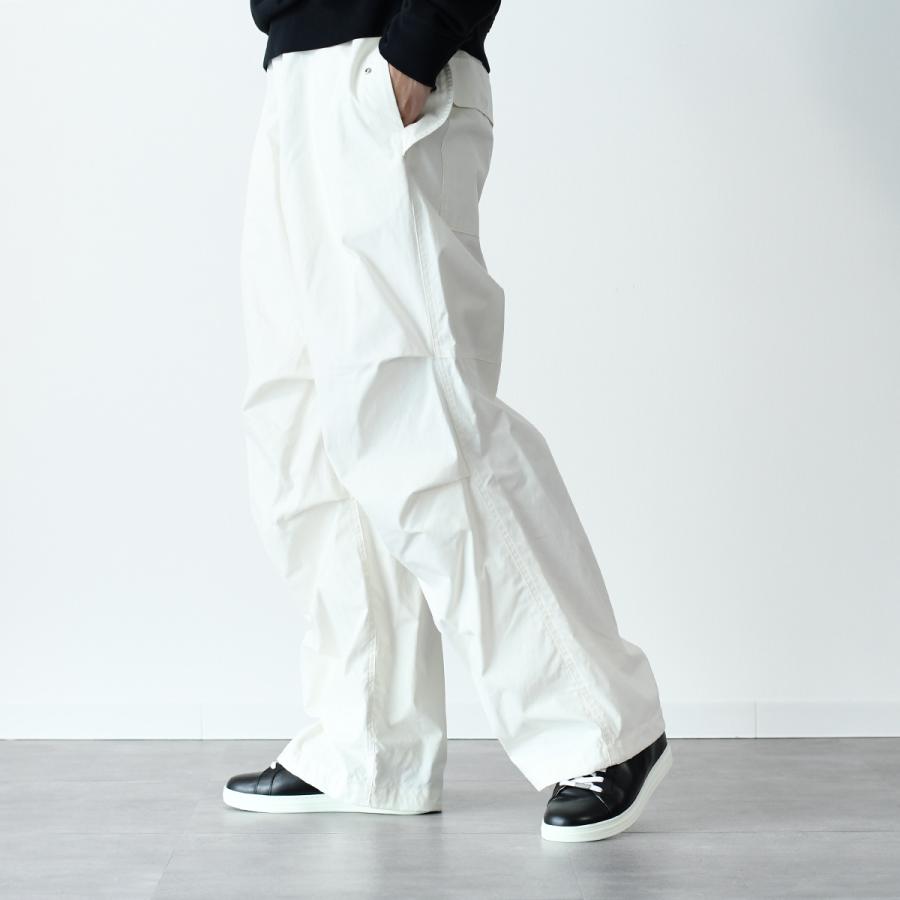 JIL SANDER+ クリームコットンパンツ JIL SANDER JILSANDER ジルサンダー ボトムス パンツ ニー