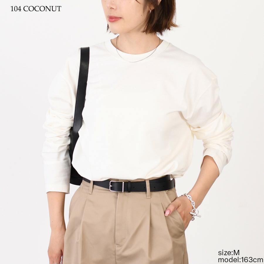 JIL SANDER（ジルサンダー） Tシャツ ロンT Jil Sanderロゴ バック