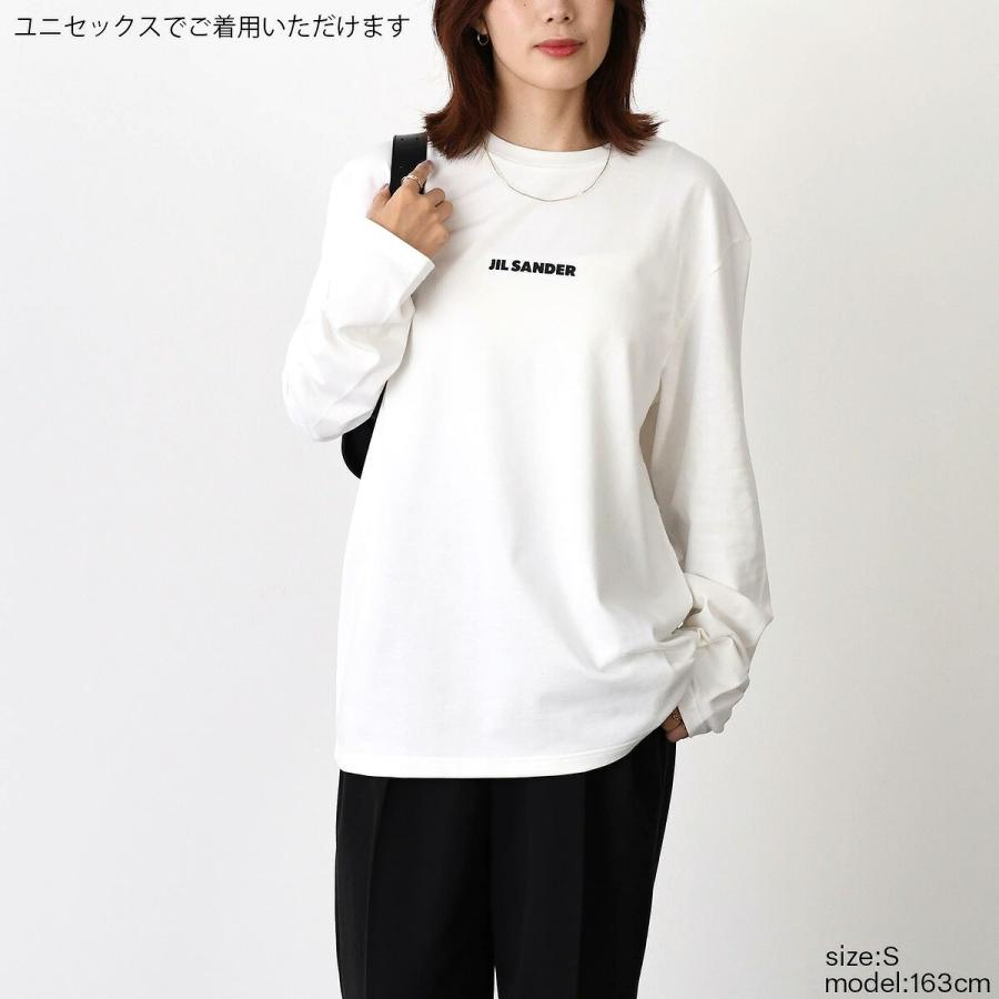 JIL SANDER（ジルサンダー） ロンT トップス ロゴ 長袖コットンT