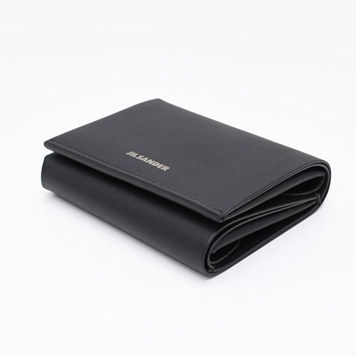 JIL SANDER 三つ折り財布 ブラック JIL SANDER（ジルサンダー） 三つ折り財布 財布 J25UI0005 P5995